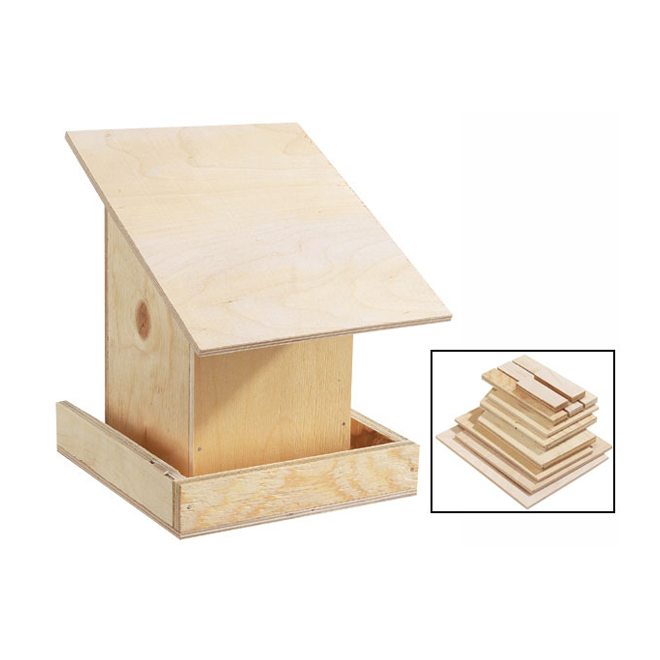 Ensemble de cabane d'oiseaux