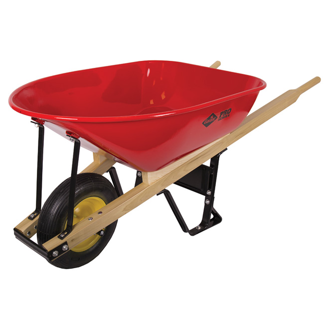 Brouette pour usage industriel - 6 pi.cu.