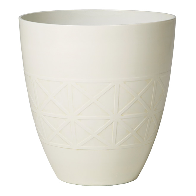 "Mission" Planter - Ivory