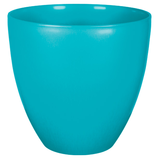 Planter Pot - "Egg" - 13" - Scuba Blue