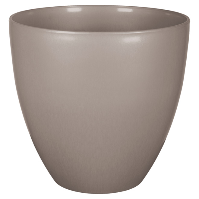 Planter Pot - "Egg" - 13" - Taupe