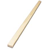 Pin blanc, « Shed Stock », 1 po x 2 po x L/A