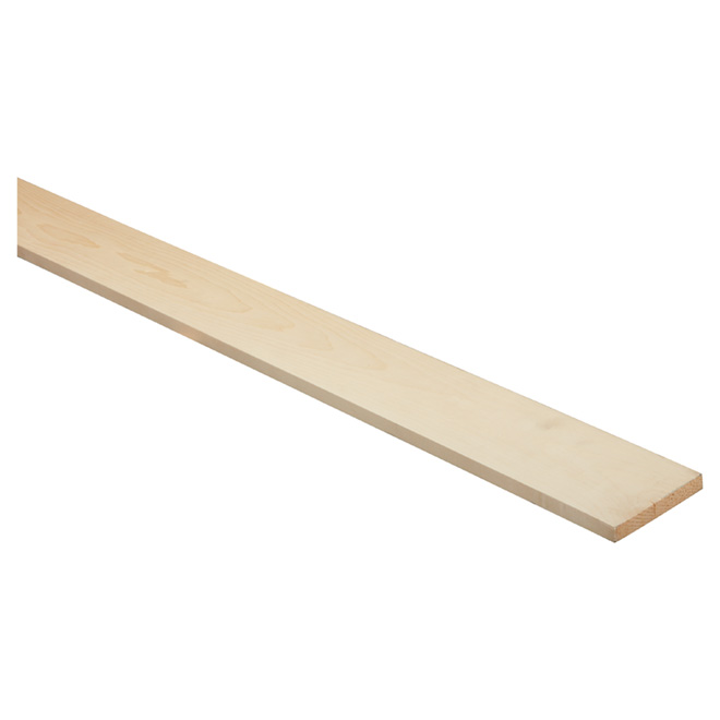 White pine lumber 1 in x 6 in x 6 ft