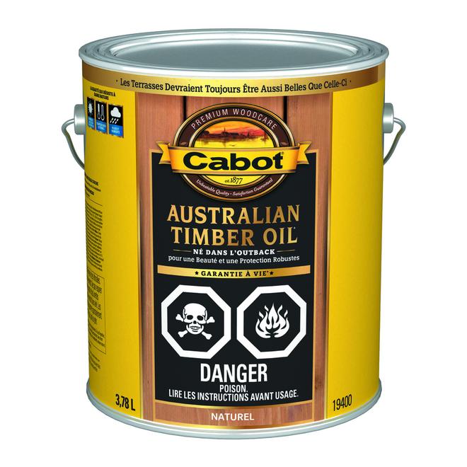 Teinture d'extérieur pour terrasse et parement