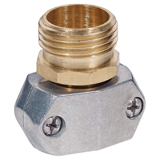 Raccord de boyau 5/8 po et 3/4 po, mâle