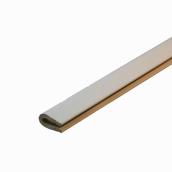 Bordure de finition en U pour terrasse 72 po, beige