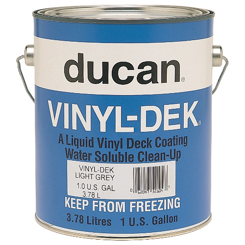 Liquid Vinyl Deck Coating, Desert Sand Color