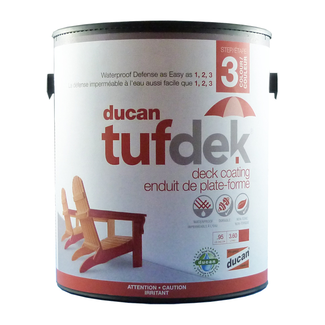 Couche de couleur « Tufdek »