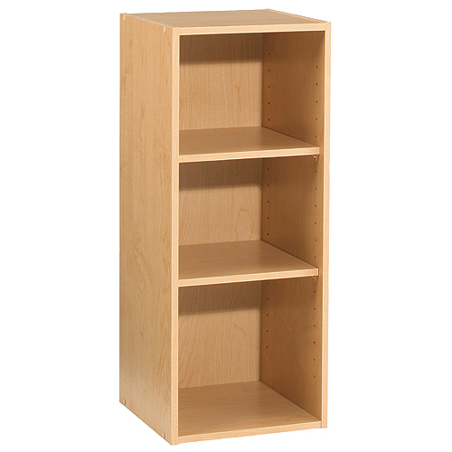 Organisateur de garde-robe, 3 tablettes, 29,5 po, bouleau