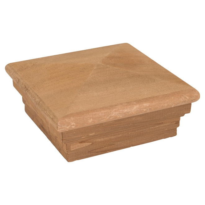 Cap - "Pyramid" Cedar Post Cap
