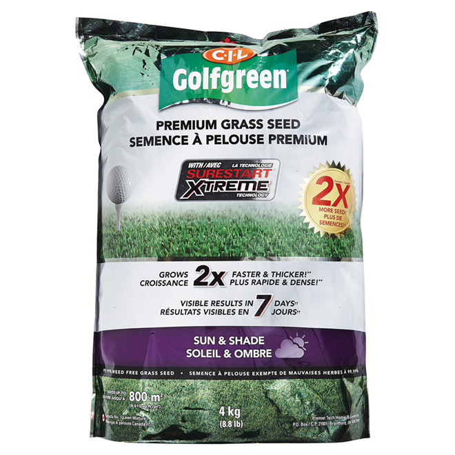 "Surestart Xtreme" Grass Seed - Sun and Shade -4 kg
