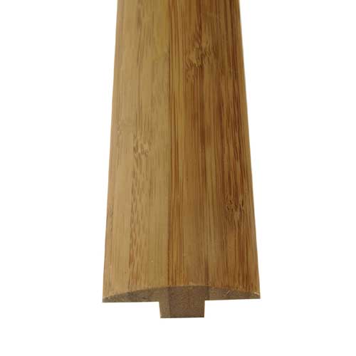Moulure en T, bambou, 1/2" x 73", carbonisé