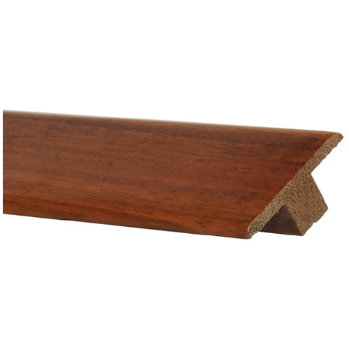 Moulure en T pour plancher en jatoba 84 po, bois naturel