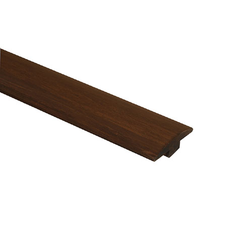 Moulure en T pour plancher de bambou 72 po, Bora