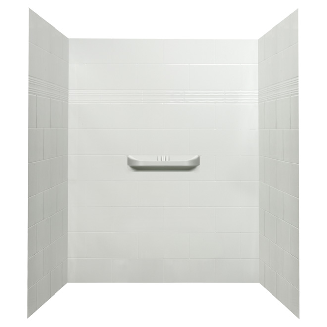 Mur de douche 3 morceaux - Suprême - 60"