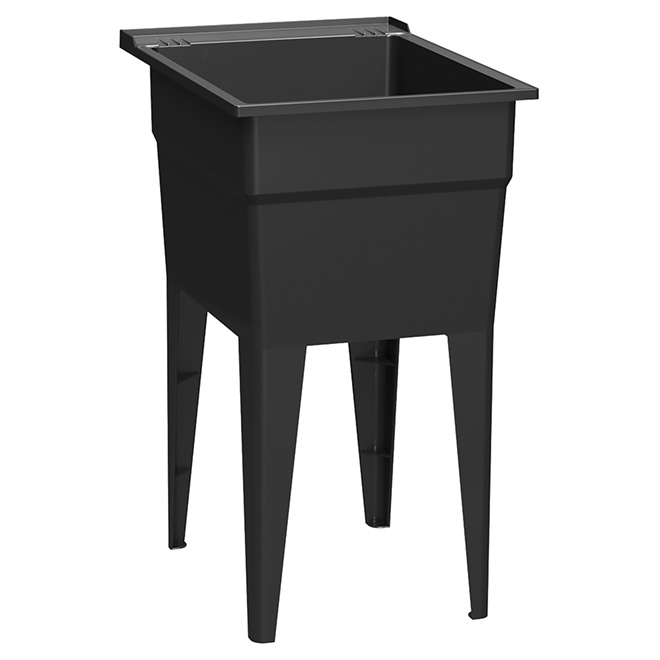 Narrow Laundry Tub - Black