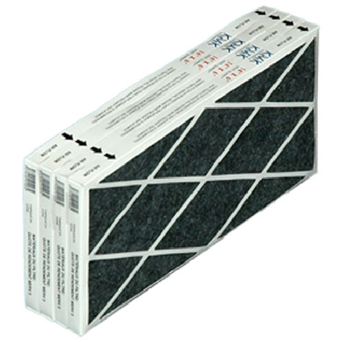Paquet de 4 filtres 14" x 8" pour grille de plinthe