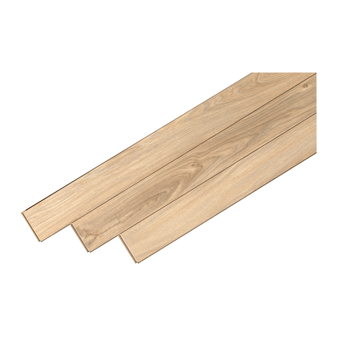 Plancher stratifié « Megaloc » 8mm, Gris Pâle
