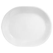 Assiette de service givre hivernale, 12 1/4'' x 10''