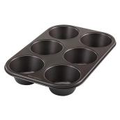 Moule antiadhésif pour 6 gros muffins, 12,7'' x 8,7''