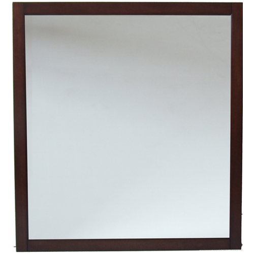 Miroir de salle de bain Larissa, noyer