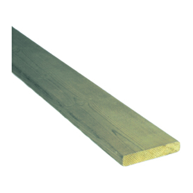 Bois traité vert, 2 po x 10 po x 14 pi