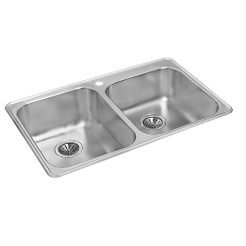 1 1/2 Bowl « Wessan », Stainless Steel - 32 x 21"