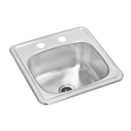 Évier de bar « Novanni Elite », inox, 15 3/16 x 15 3/16"