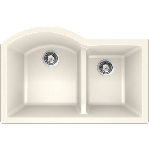 1 3/4 Bowl « Cristadur », Granite, Magnolia - 31 x 20 1/2"