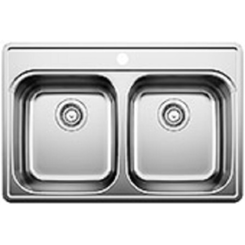 Double Sink Essential - Stainless Steel - 31.25 x 20.75"
