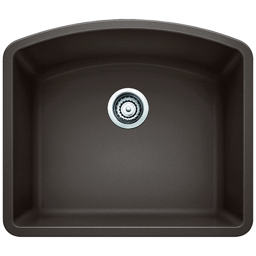 Single Sink Diamond - Silgranit® - Café - 24 x 20.75"