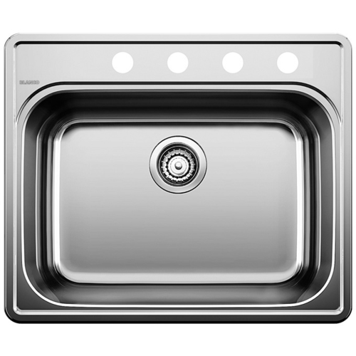 Évier Simple « Essential », inox, 25 x 20.75"