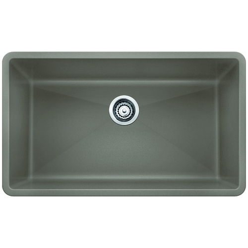 Single Sink Precis - Silgranit® - Truffle - 32 x 19"
