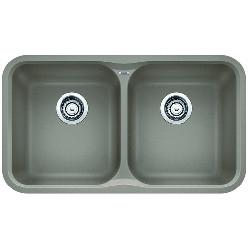 Double Sink Vision - Silgranit® - Truffle - 30.75 x 17.5"