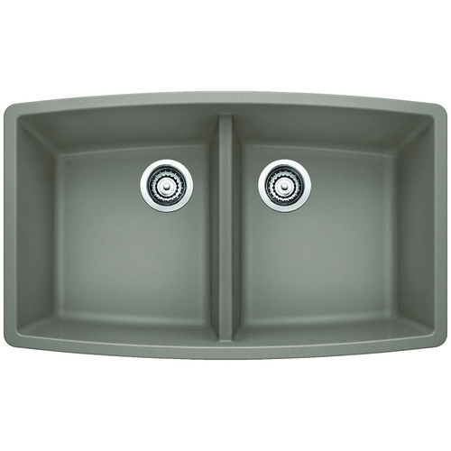 Double Sink Performa - Silgranit® - Truffle - 33 x 20"