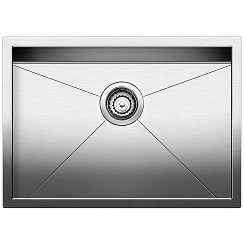 Single Sink Quatrus - Stainless Steel - 25 x 18"