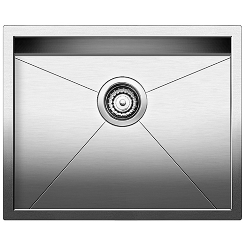 Single Sink Quatrus - Stainless Steel - 22 x 18"