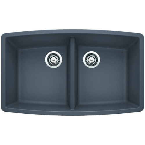 Double Sink Performa - Silgranit® - Cinder - 33 x 20"