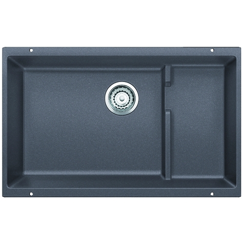 Single Sink Precis - Silgranit® - Cinder - 28.75 x 18"