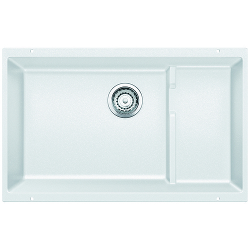 Single Sink Precis - Silgranit® - White - 28.75 x 18"
