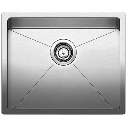 Single Sink Quatrus R15 - Stainless Steel - 22 x 18"