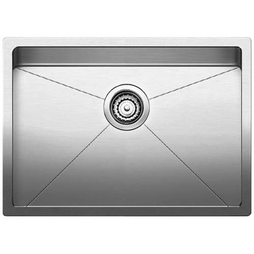Single Sink Quatrus R15 - Stainless Steel - 25 x 18"