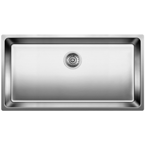 Évier Simple « Andano », inox, 25.25 x 17.75"