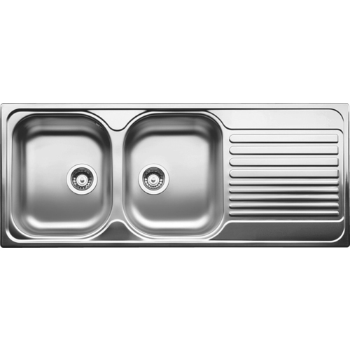 Double Sink Tipo - Stainless Steel - 47.5 x 19.75"