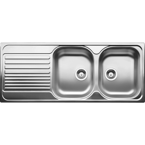 Double Sink Tipo - Stainless Steel - 47.5 x 19.75"