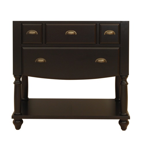 Jameson Vanity 3 Drawers - Espresso