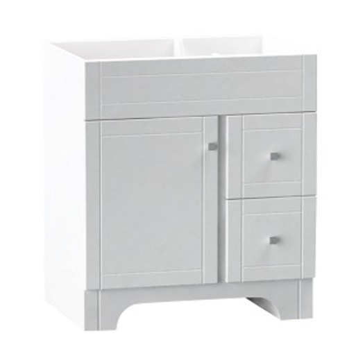 Mirano Vanity 1 Door And 2 Drawers - White Lacquered