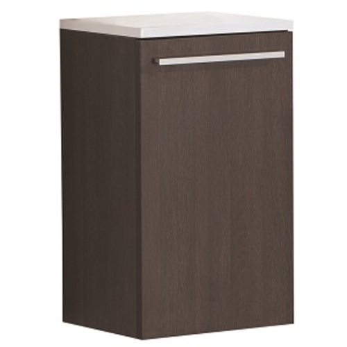 Style Medicine Cabinet 2 Doors - Black Wood Grain