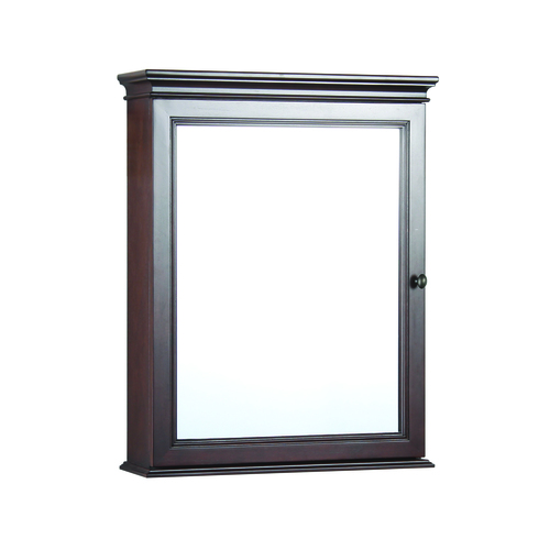 Armoire murale 23 1/2 po « Shawna » 1 porte miroir, tabac