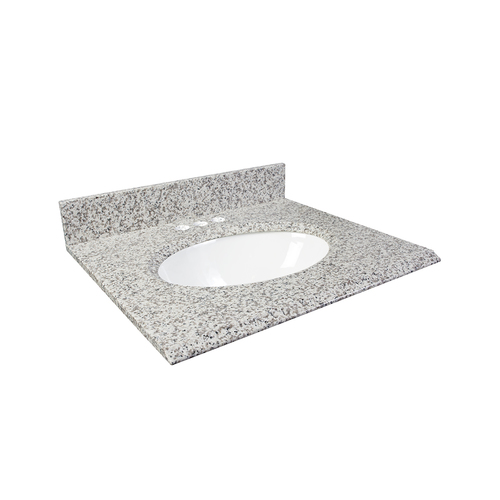 25" Vanity - Top China Undermount Sink - White Ash